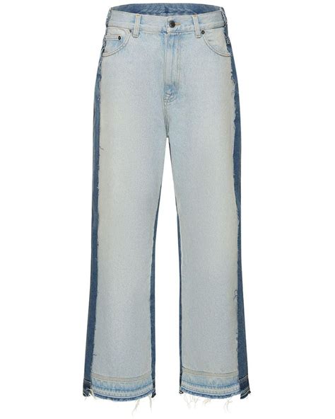 Darkpark The 50 Duo Oversize Denim Jeans In Blue Lyst