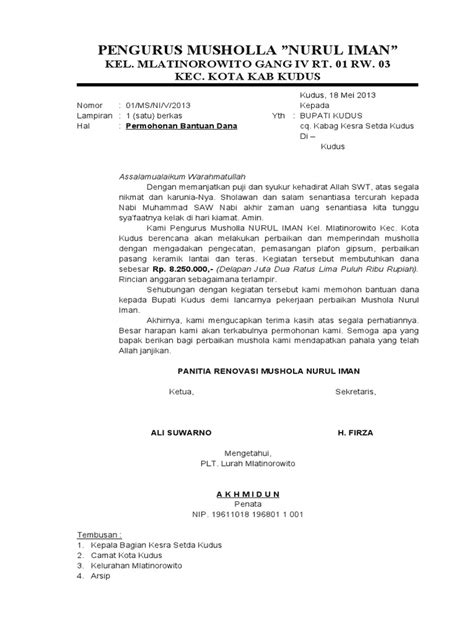 Contoh Proposal Renovasi Mushola 54 Koleksi Gambar