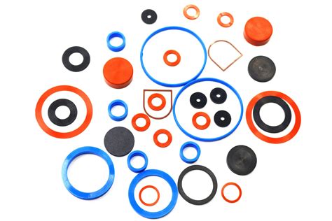 Round Flat Nbr Epdm Viton Fkm Ffkm Silicone Rubber Washer Rubber Gasket