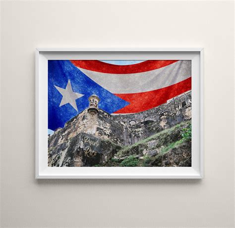 Buy Puerto Rico Wall Art, Puerto Rico Art, Aesthetic Room Decor ...