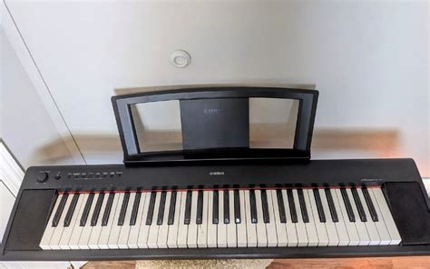 Yamaha Piaggero Np Key Lightweight Compact Portable Keyboard Piano