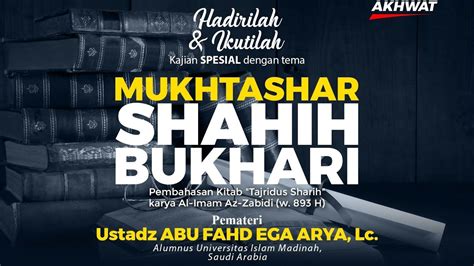 LIVE Shahih Bukhari KITABUL IMAN 41 MENGIKUTI JENAZAH BAGIAN DARI