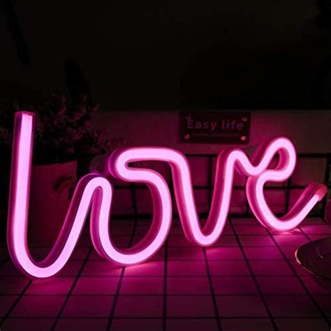 Neon Sign Battery Operated Or USB Powered LED Neon Light For Party