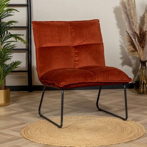 Introduce Imagen Fauteuil Velours Orange Fr Thptnganamst Edu Vn