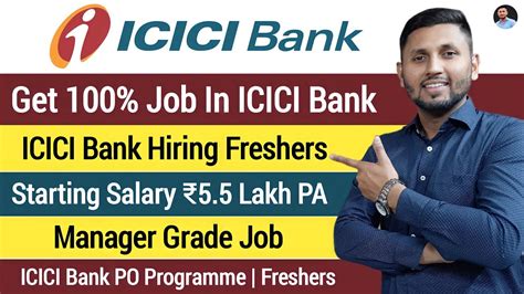 ICICI Bank Manager Job 100 Guaranteed ICICI Bank Manipal