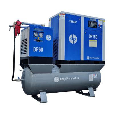 Oil Injected Screw Air Compressors Deep Pneumatics