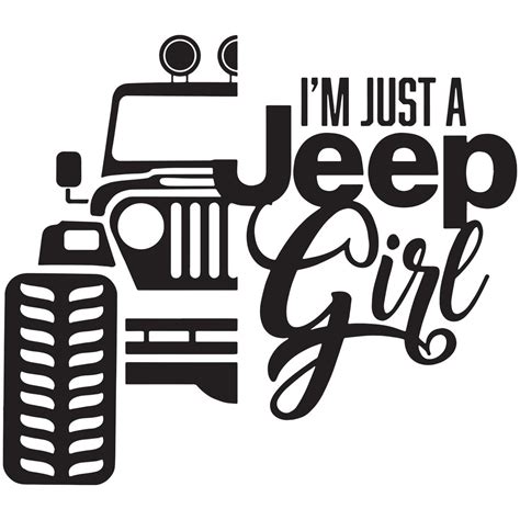 Im Just A Jeep Girl | Four Wheel Covers