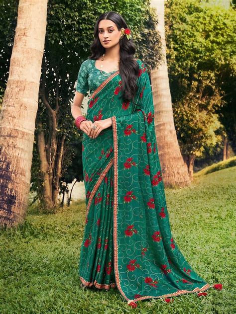 Chiffon Saree Myntra Atelier Yuwa Ciao Jp