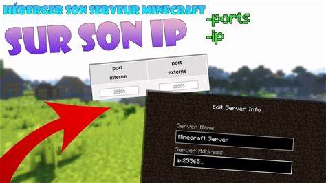 HEBERGER SON PROPRE SERVEUR MINECRAFT SUR SON ADRESSE IP Sans