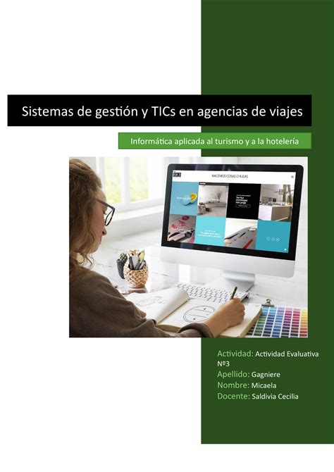 Actividad Evaluable N Inform Tica Aplicada Al Turismo Y Hoteler A