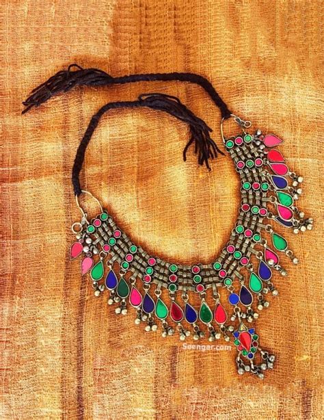 Nauratan Thread Choker Necklace Seengar Seengar Fashion