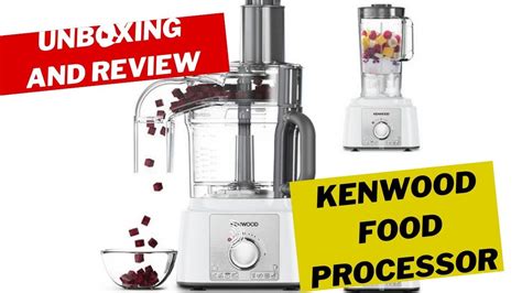 Kenwood Multipro Express Fdp65 All In 1 System Food Processor Unboxing And Full Review Youtube