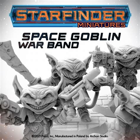 Starfinder Space Goblin War Band