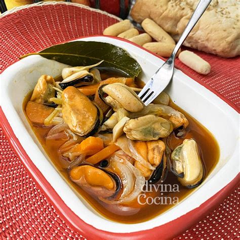 Mejillones En Escabeche Receta De DIVINA COCINA