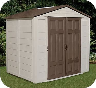 Suncast Sheds - Resin Storage Shed Kits