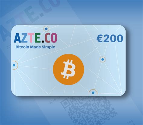 Azteco Bitcoin On Chain Voucher G Nstiger Kaufen Auf Kinguin