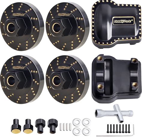 Amazon Hobbypark Brass Diff Covers Brass Wheel Weights Spacers