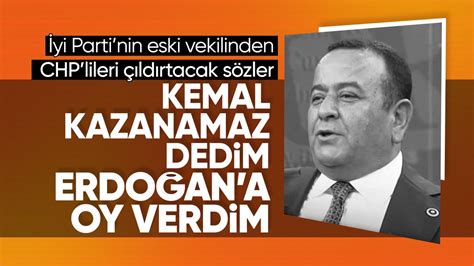 İYİ Parti den istifa eden Adnan Beker Erdoğan a oy verdim