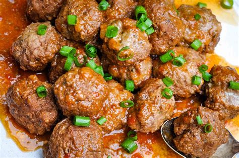 Honey Garlic Meatballs Sweet And Savory Healthy Christian Home