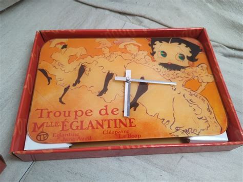 Betty Boop Troupe De Mlle Églantine Hanging Wall Clock 2008 eBay