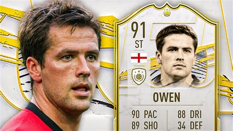 Fairly Priced 🤔 91 Icon Owen Player Review Fifa 21 Ultimate Team