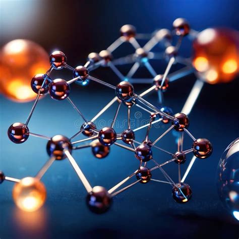 Model of Molecular Structure, Chemistry Representation of Molecule ...