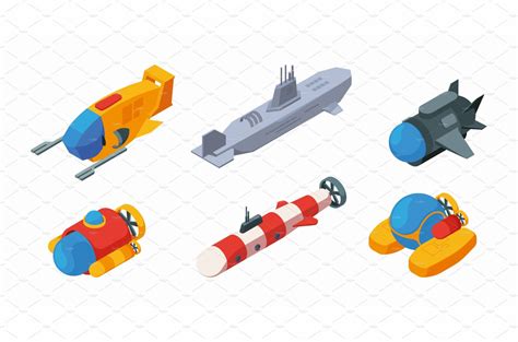 Submarine Isometric Ocean Masterbundles