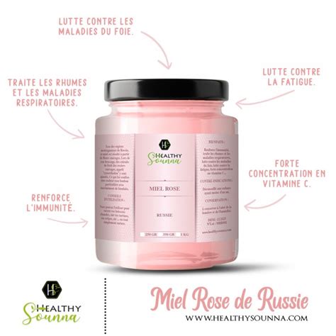 Miel Rose De Russie