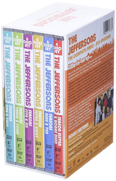 The Jeffersons The Complete Series Season 1 11 Dvd 2014 33 Disc Box Set New Ebay