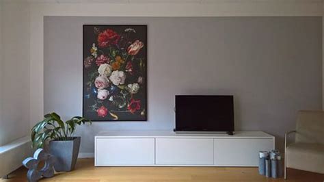 Blumenstrauß in einer Glasvase Jan Davidsz de Heem ArtFrame Leinwand