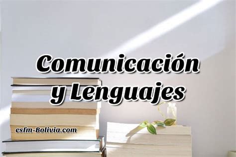 Comunicación Y Lenguajes