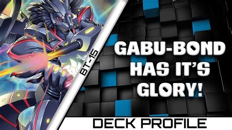 Gabumon Bond Of Friendship Returns The Deck Profile Youtube