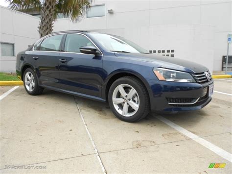 2013 Night Blue Metallic Volkswagen Passat 2 5L SE 73348086 Photo 13