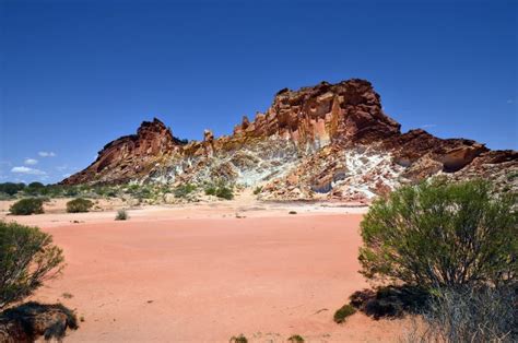 Australia, NT, Rainbow Valley Stock Photo - Image of travel, horizontal ...