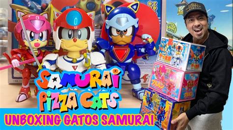 Unboxing Samurai Pizza Cats Los Gatos Samurai Art Storm Japan Geek