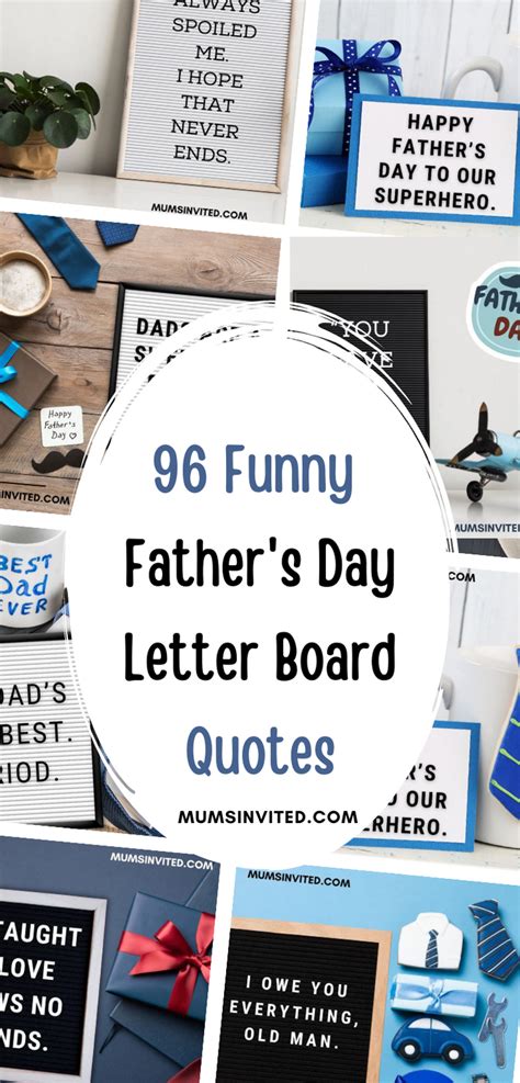 96 Fathers Day Letter Board Quotes Images Artofit