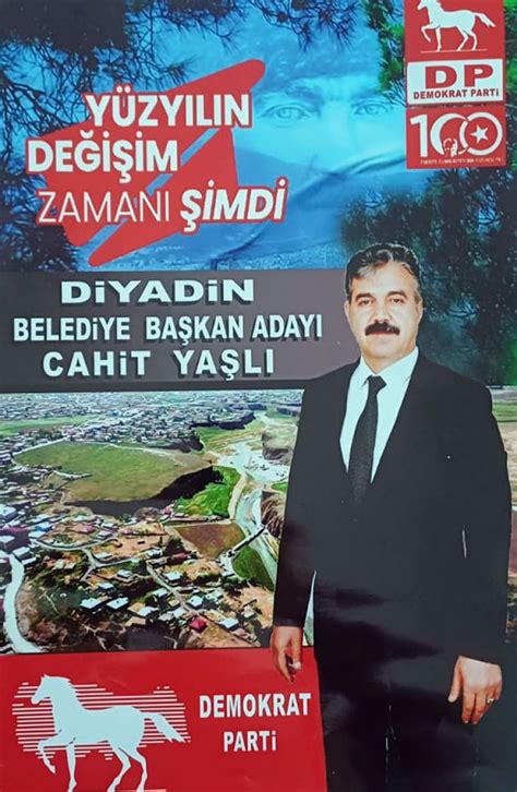 Cahit Yaşlı Diyadin Belediye Başkan Adaylığını Açıkladı Ağrı Haberleri