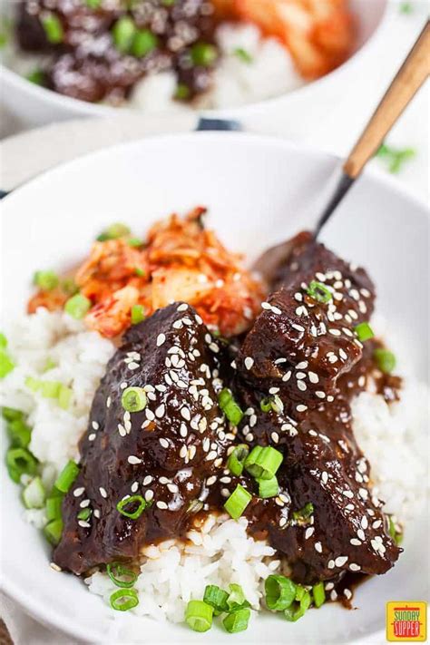 Korean Braised Short Ribs Galbi Jjim Braised Short Ribs Beef Short Rib Recipes Korean