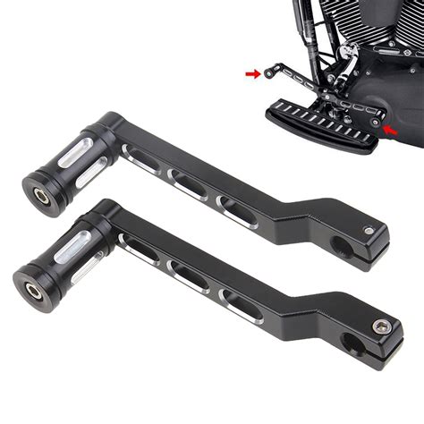 2X CNC Motorcycle Heel Toe Shift Lever Shifter Peg For Harley Touring