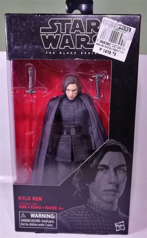 Toys STAR WARS 6 THE BLACK SERIES KYLO REN UNMASKED 45 ACTION FIGURE