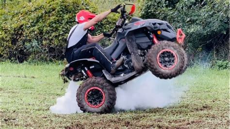 2021 Canam Renegade 1000 Xxc Wheelies Shredding Rolling Youtube