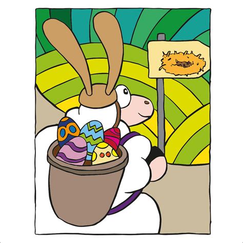 ich das schaf koloriertes kinderbuch krizzikat