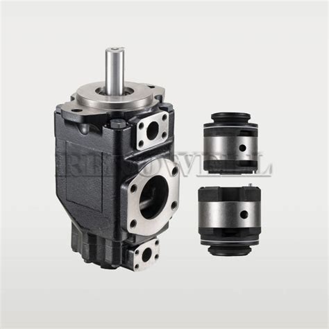 Low Noise Denison T6DC T6dcm T67DCP Double Hydraulic Oil Vane Pump With