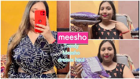 Trendy Meesho Dresses Haul Starting At Rs Try On Haul