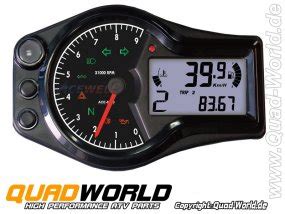 Quad ATV Digital Tacho Tachometer für Ihr Motorrad Quad ATV