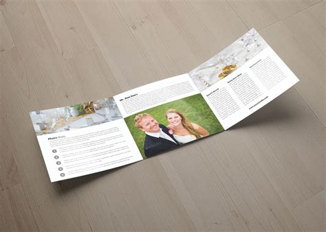 Wedding Tri Fold Brochure ~ Brochure Templates On Creative Market