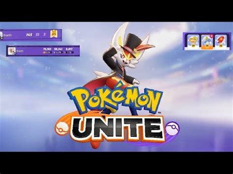 Cinderace On Fire Pokemon Unite Gameplay Master 1800 Rank Push