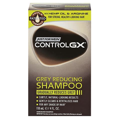 Just For Men Control Gx Grey Reducing Shampoo 118 Ml Hair Coloring Miller And Sons Supermarket