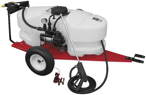 25 Gallon Boomless Trailer Sprayers Sprayers Four Wheelers For Sale