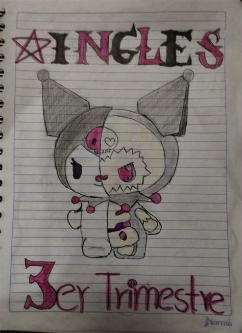 Portada Kuromi Lindos Dibujos F Ciles Portadas Dibujos F Ciles